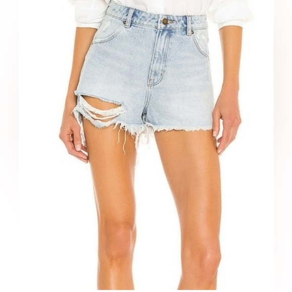 Rolla's Duster High Rise Slim Cut Off Shorts Sz 24 EUC - Picture 1 of 9